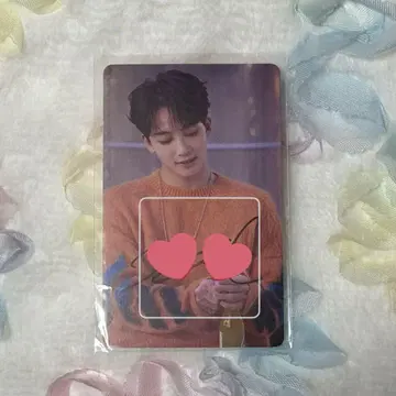 SEVENTEEN 정한 친필 사인 트레