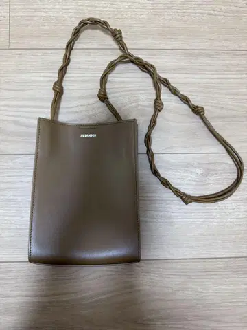JIL SANDER 브라운 숄더백