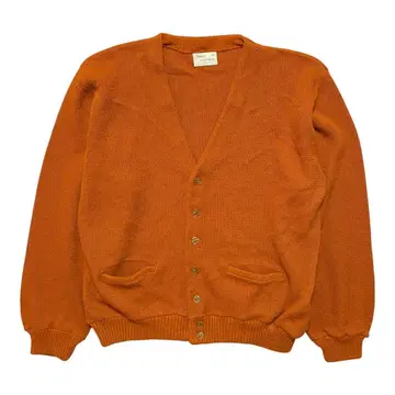 70S Sears 시어스 빈티지 아크릴 니트 가디건 무지