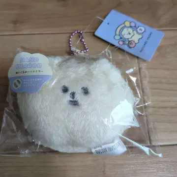 못사리모사오 봉제 인형 핸드 거울
