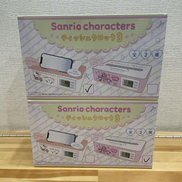 Sanrio 티슈 클락 3 전 2종 헬로키티 마이멜로디