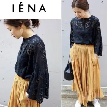 IENA 러셀 레이스 블라우스 일본제