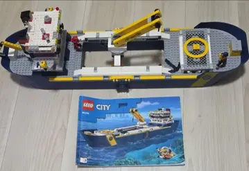 LEGO City 60266 선체와 크레인 세트 중고 개봉품