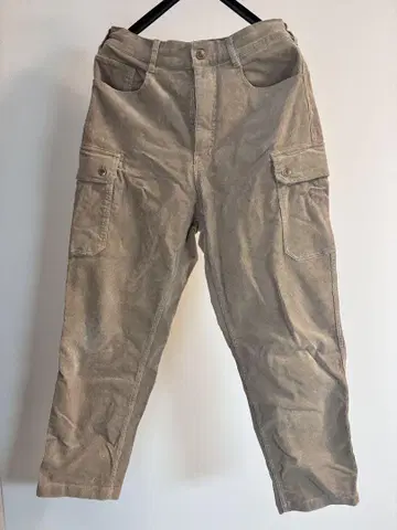 BEAMS 별주 SAGE DE CRET 베이지 카고 팬츠