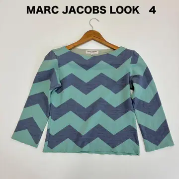 MARC JACOBS 마크제이콥스 셰브론 패턴 보트넥 풀오버