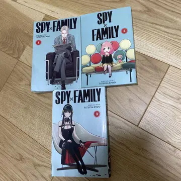 SPY x FAMILY Vol.1,2,3 영문판 스파이 패밀리 코믹스