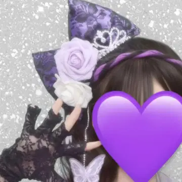 체육대회 올림머리 세트 보라색