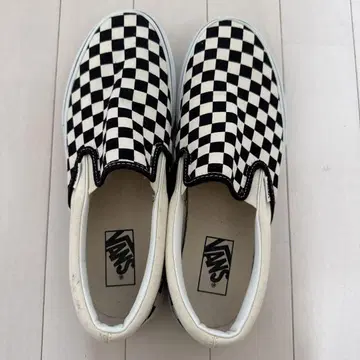 VANS 체커 슬립온 27cm