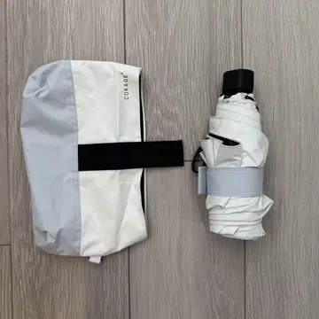 COKAGE 접이식 우산 펄 화이트