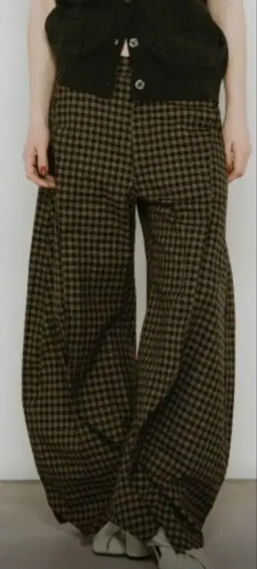 KnuthMarf slit deformed pant