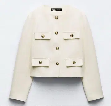 ZARA 크롭 블레이저 플랩 자켓 완판템