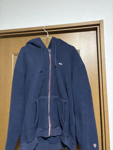 TOMMY JEANS 플리스 자켓 XL 네이비