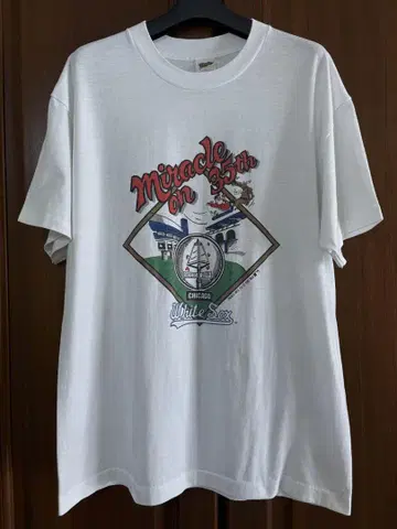 White Sox 화이트삭스 1990 티셔츠 싱글 스티치 XL