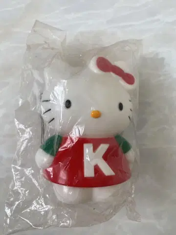 새상품 헬로키티 K마크 미니 저금통 레트로 빈티지