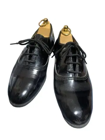 USA제 70's 80's 빈티지 구제 의류 턱시도 에나멜 신발 발모랄