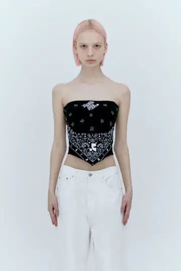 Rest&Recreation BANDANA TUBE TOP 튜브탑