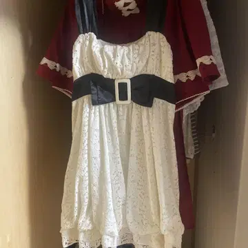 LIZ LISA 원피스 전체 레이스 리본