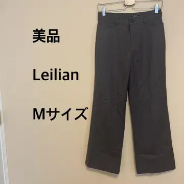 [ 새상품급 ] Leilian/여성용/팬츠/브라운/브라운/무지