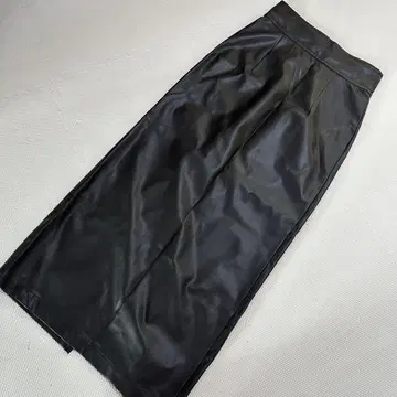 스타일믹서 타이트 스커트 합성 피혁