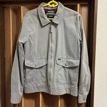 RVCA 그레이 집업 자켓