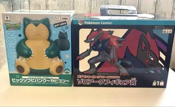 포켓몬 카비곤 저금통 조로아크 피규어 세트 피카츄