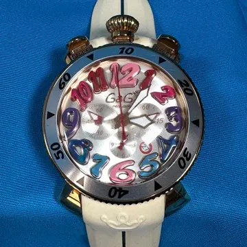 [ 작동품 ] 가가밀라노 MM 48 쿼츠 손목시계