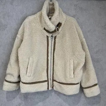 HaseD'or 보아 무스탕 코트 자켓 여성용 아우터