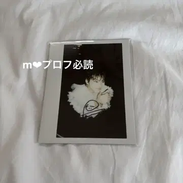enhypen 정원 친필 사인 폴라로이드