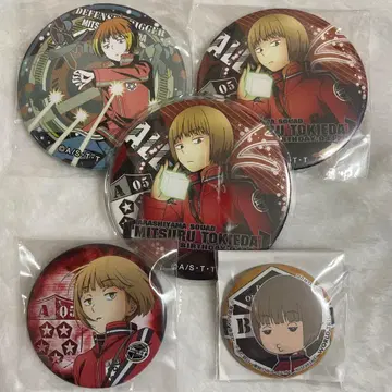 월드 트리거 토키에 미츠루 캔뱃지 와토링