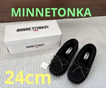 미네통카 모카신 블랙