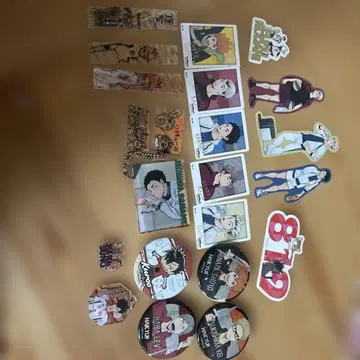 하이큐!! 스티커 배지 세트