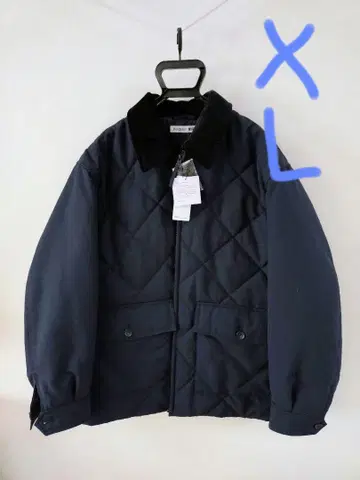 유니클로 x JW 앤더슨 패디드 퀼트 블루종 XL