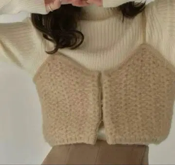 Eaphi warm knit bustier