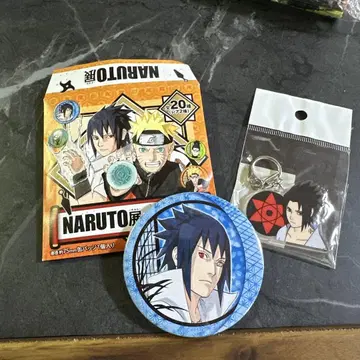 NARUTO전 사스케 캔 배지 아크릴 키링