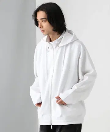 ZIP 하이넥 분또 후드티(HARE)