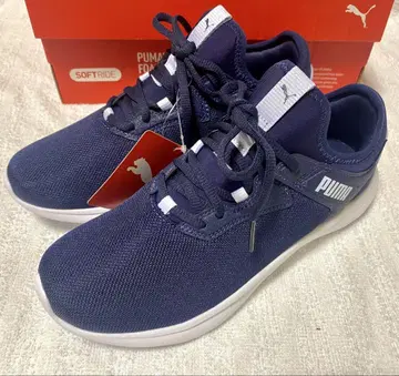 새상품 PUMA 소프트라이드 바이탈 2페 네이비/네이비 23cm