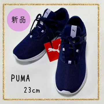새상품 PUMA 스니커즈 소프트라이드 네이비 23cm 푸마