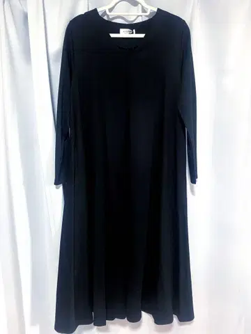 marjour 블랙 긴팔 티셔츠 원피스