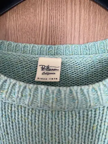 론 헤르만 민트 그린 니트 스웨터 M 사이즈