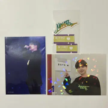 BE:FIRST 마나토 스티커 브로마이드