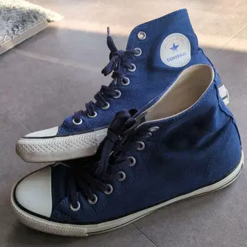 CONVERSE 하이컷 스니커즈 네이비 26.5cm