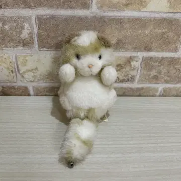 고양이 봉제 인형 (방울 포함)