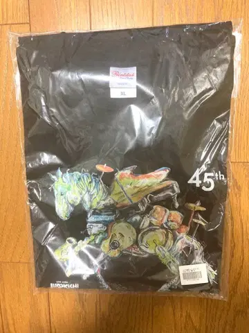 야마시타 타츠로 JIROKICHI 콜라보 45th 기념 T셔츠 XL