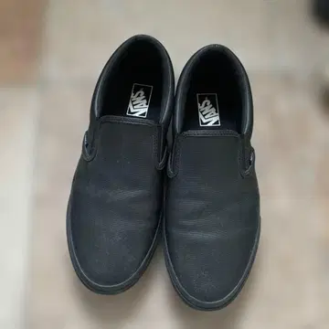 VANS 블랙 슬립온 클래식