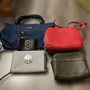 백 세트 5종 FURLA kate spade MARC JACOBS