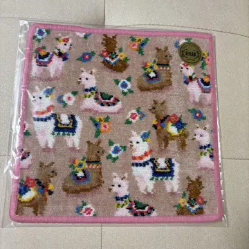 페이러 타월 손수건 복슬복슬 알파카