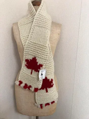 REINDEER SPECIAL 손뜨개질 머플러 LONG