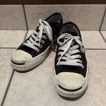 converse Jack Purcell 블랙 스니커즈
