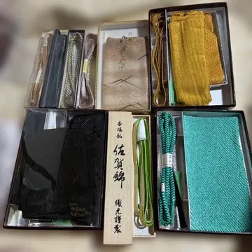 허리띠, 오비 장식 천 일괄