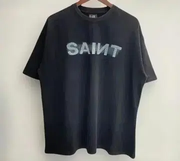 SAINT Annihilate Me! 블랙 T셔츠